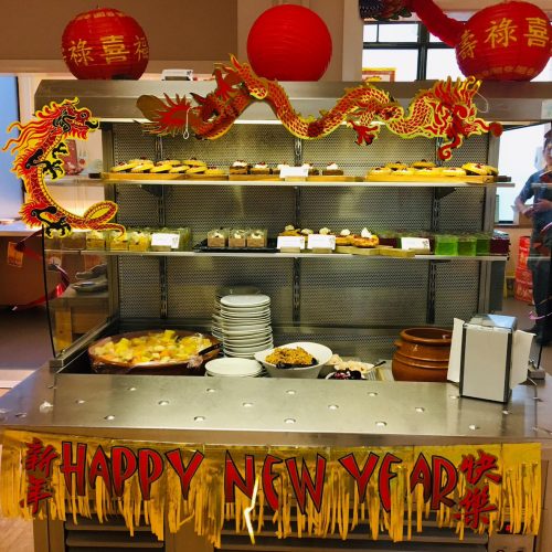 Chinese food station