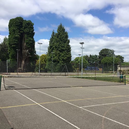 Tennis courts