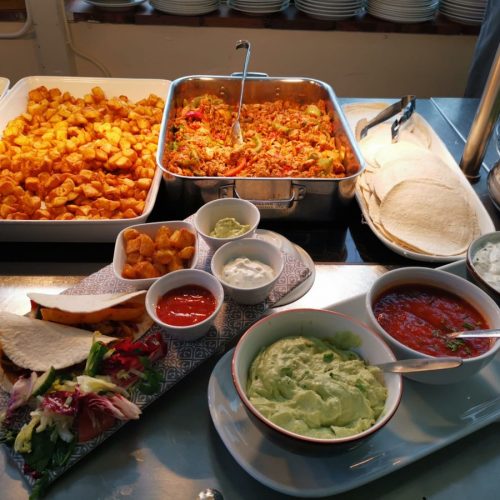 Taco station