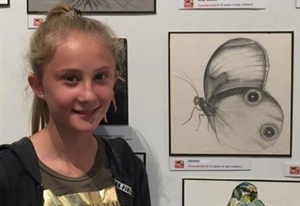 Pupil's “simply fantastic” Drawing exhibited at prestigious London Galleries