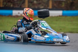 Alfie overcomes odds at Buckmore Park Kart Championship