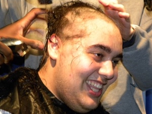 Arun Braves the Shave for Macmillan Cancer Support