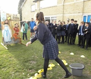 Students Soak Teachers for Charity