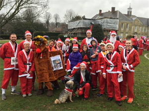 Good turnout for Dunottar at YMCA Santa Run