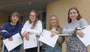 Students Celebrate A Level Success at Dunottar