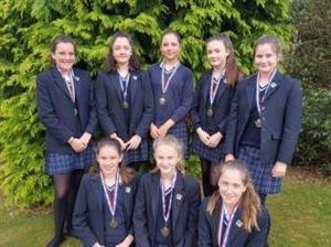 U13A netball team are the District League winners for this season!