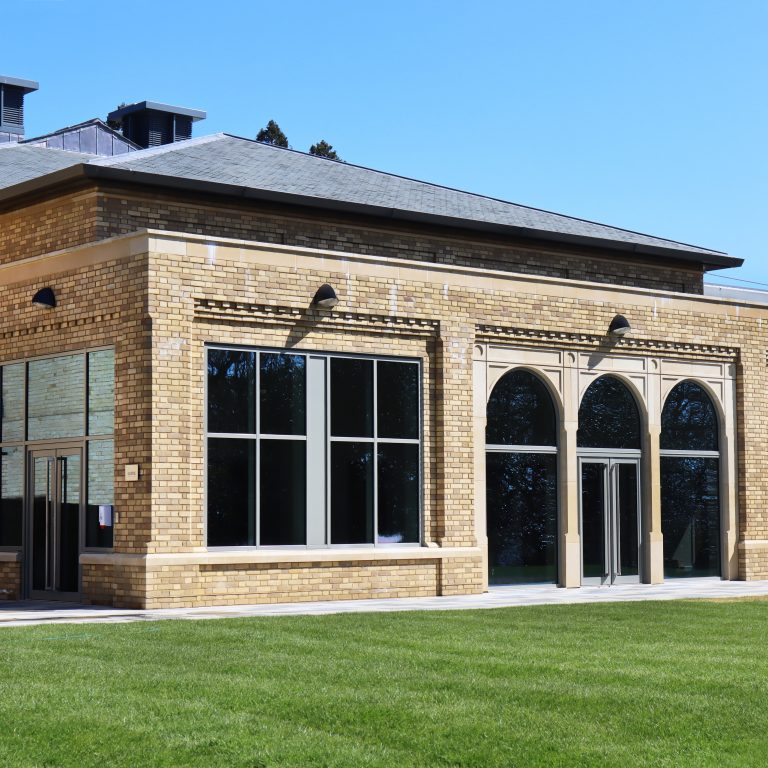 Exterior of performing arts centre