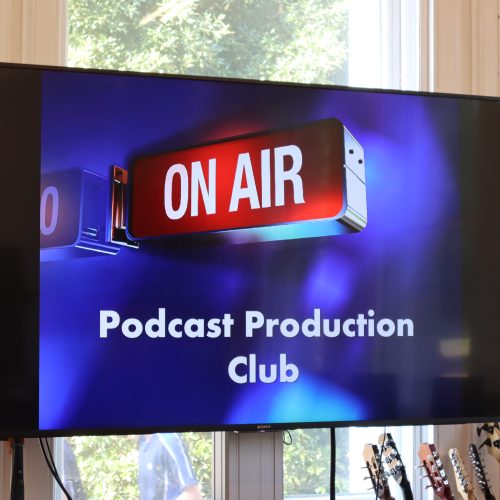 Podcast club on air