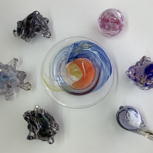 Glass made by students