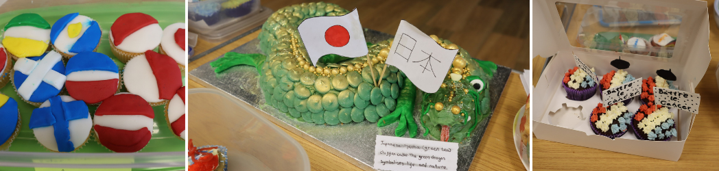 selection of cakes