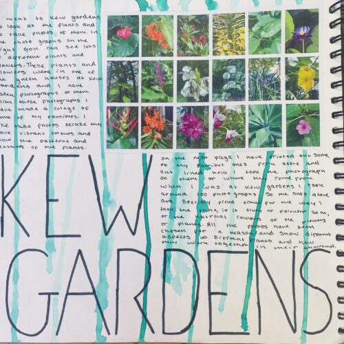 Kew Gardens collage